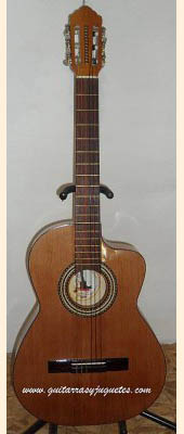 guitarra de Paracho de caobilla con pinabete modelo MDCO vista 1